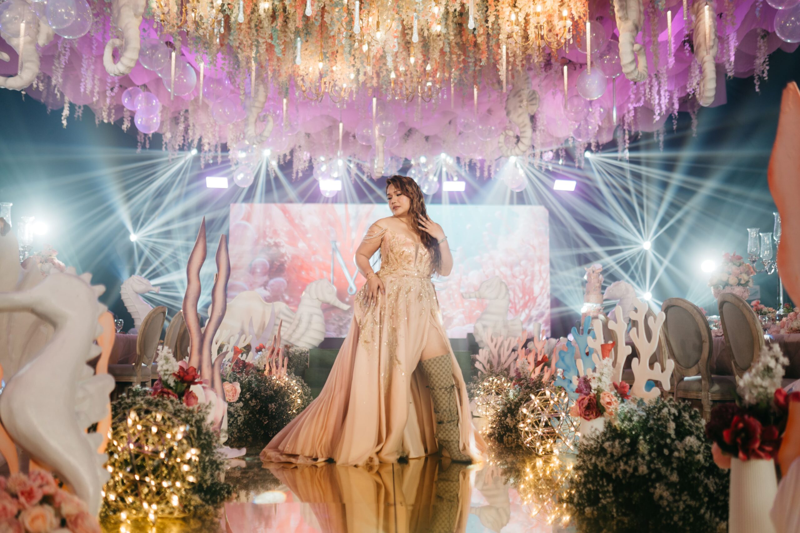 Mermaid gala themed event styling Metro Manila | underwater mermaid party setup Philippines | luxury mermaid party decorations Manila | kids mermaid birthday event stylist Philippines | under the sea themed party planner Metro Manila | elegant mermaid gala decor Philippines | professional event styling for mermaid-themed parties