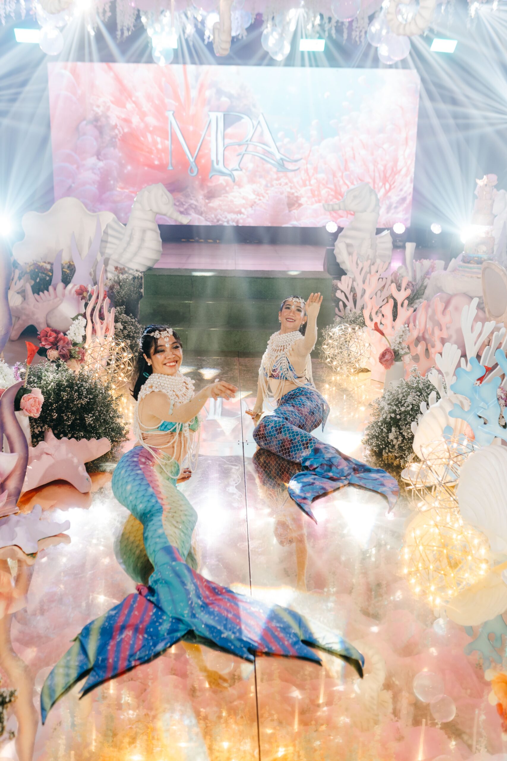 Mermaid gala themed event styling Metro Manila | underwater mermaid party setup Philippines | luxury mermaid party decorations Manila | kids mermaid birthday event stylist Philippines | under the sea themed party planner Metro Manila | elegant mermaid gala decor Philippines | professional event styling for mermaid-themed parties
