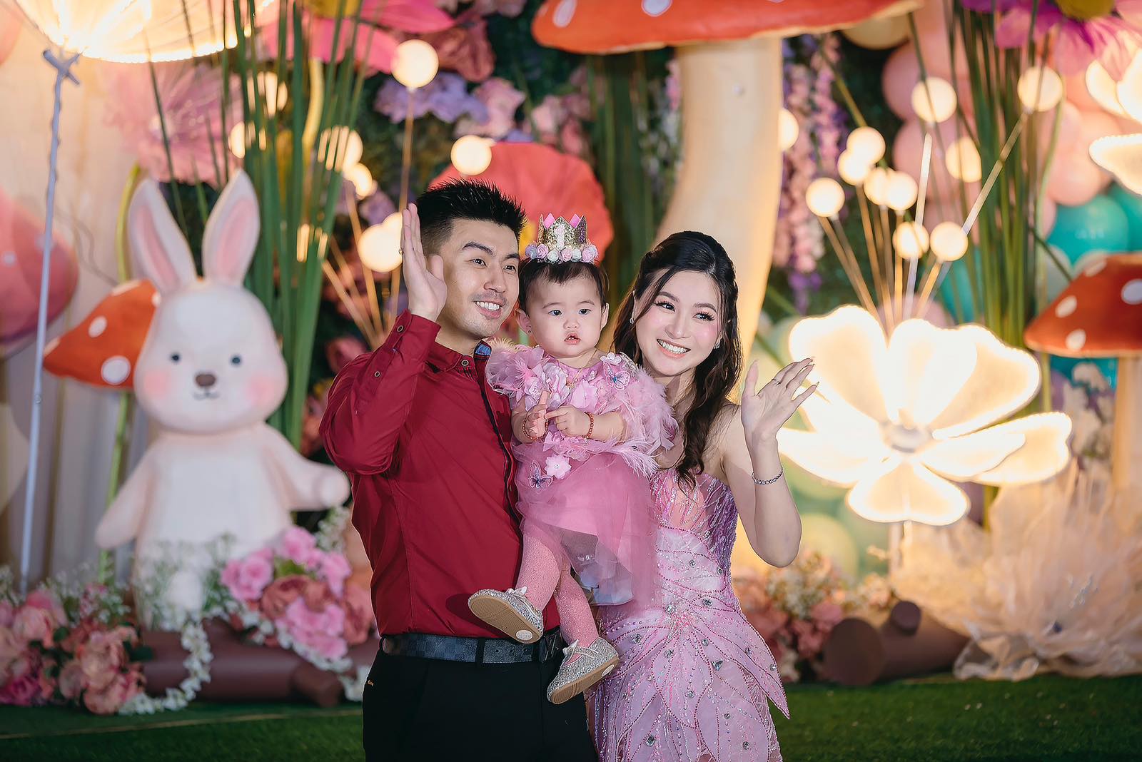 Fairy-themed event decor with whimsical fairy lights, floral accents, and magical woodland elements. Expert event styling in Metro Manila, Philippines, featuring fairy wings, enchanted forest vibes, and pastel colors. Perfect for kids' birthday parties, fairy tale celebrations, and magical themed events.