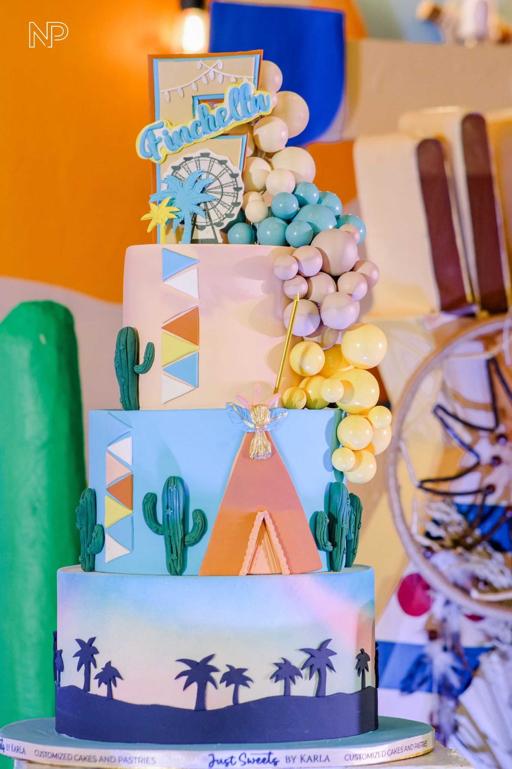 Desert road trip theme kids party styling Metro Manila | boho desert birthday setup Philippines | kids road trip party decorations Manila | adventure-themed children's event stylist Philippines | cactus and camper van party decor Metro Manila | bohemian kids birthday party setup Philippines | desert-inspired celebration styling for kids Manila