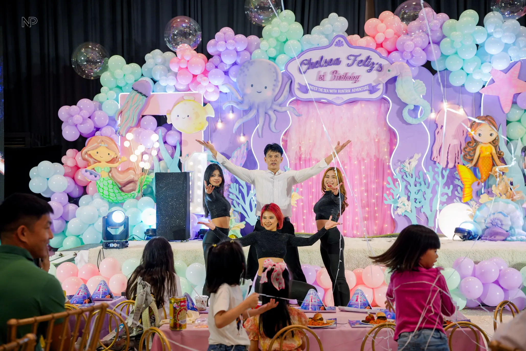 KPop Demon Hunters themed kids birthday party styling in Metro Manila