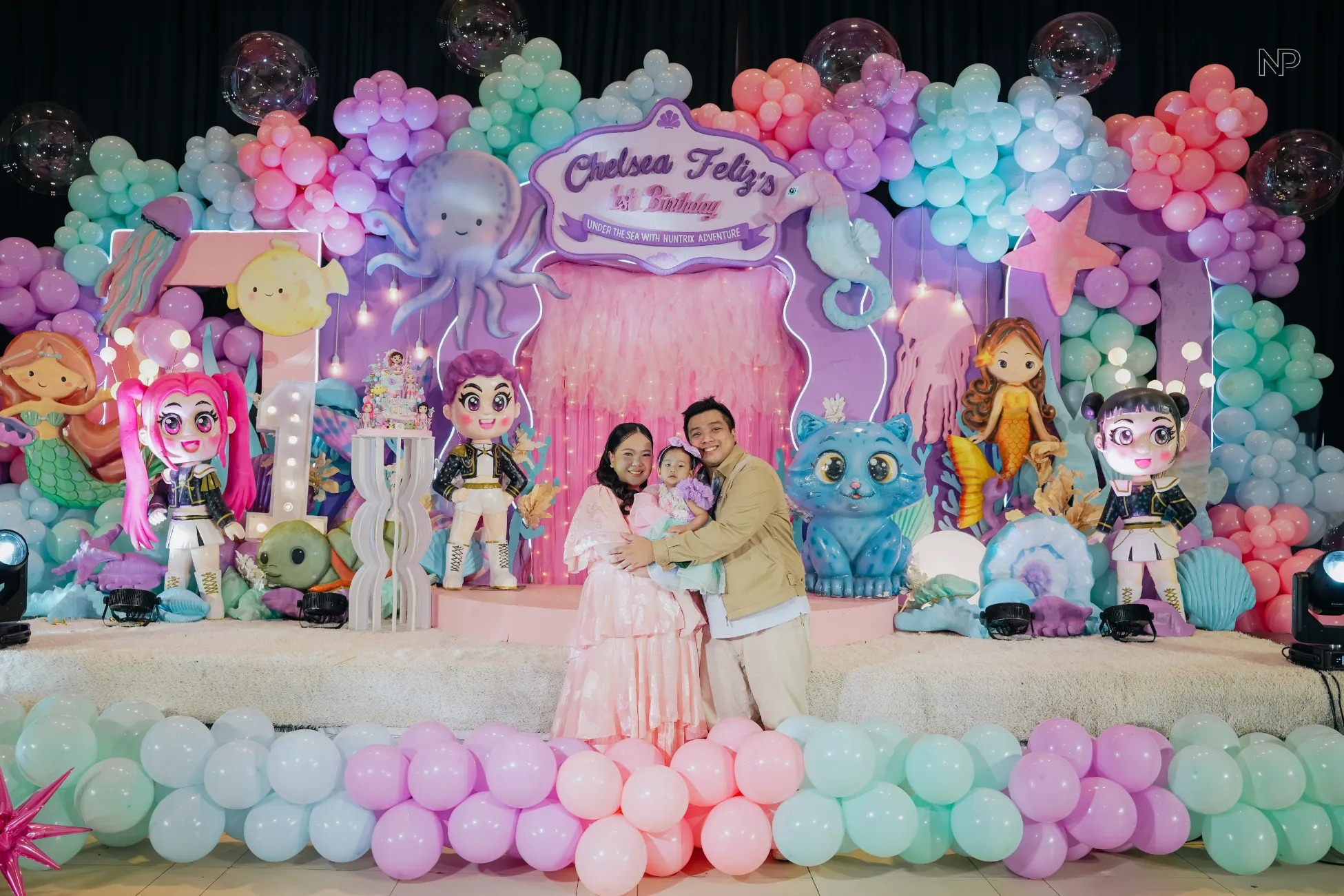 KPop Demon Hunters themed kids birthday party styling in Metro Manila