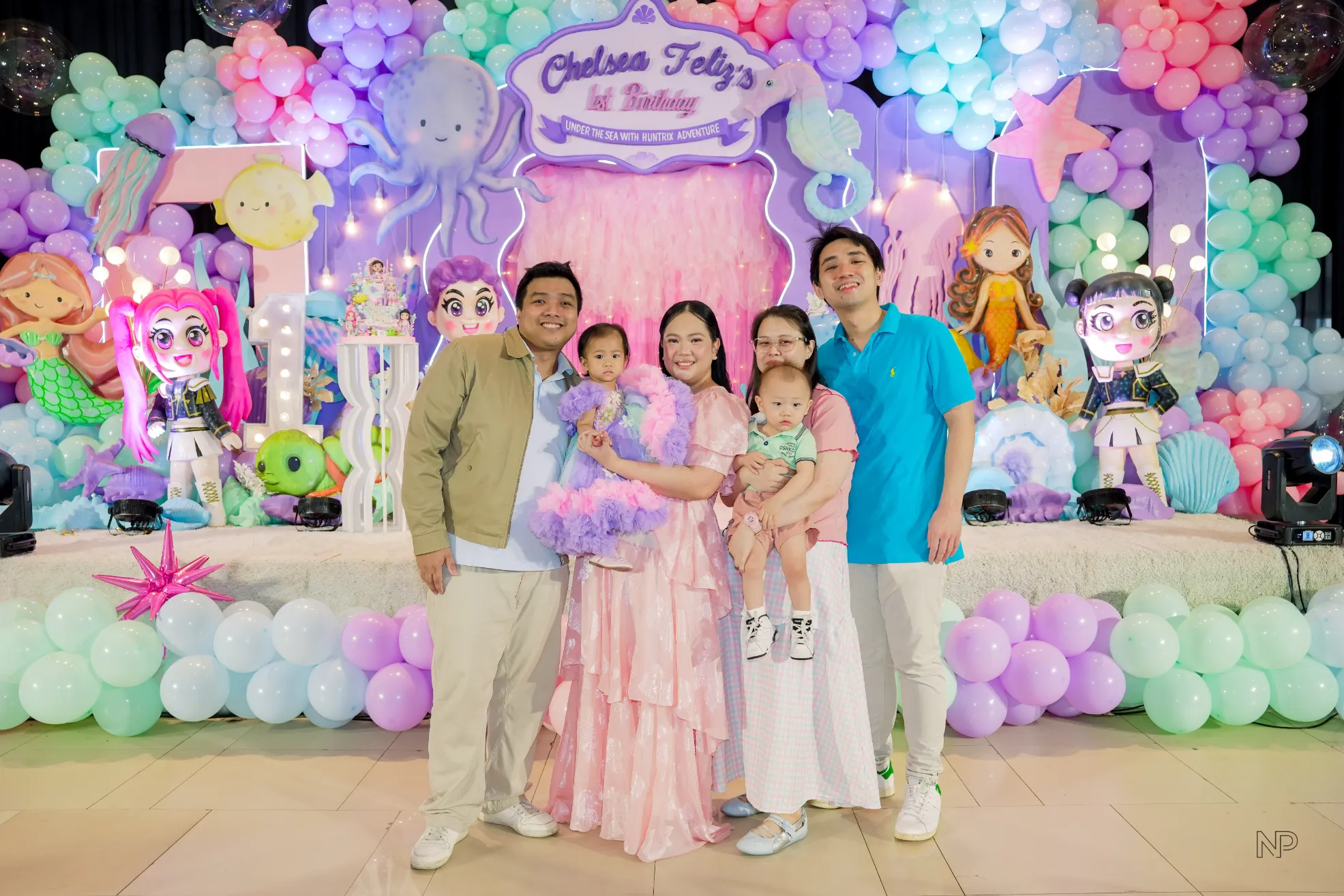 Under the Sea with HUNTR/X KPop Demon Hunters themed birthday party in Metro Manila