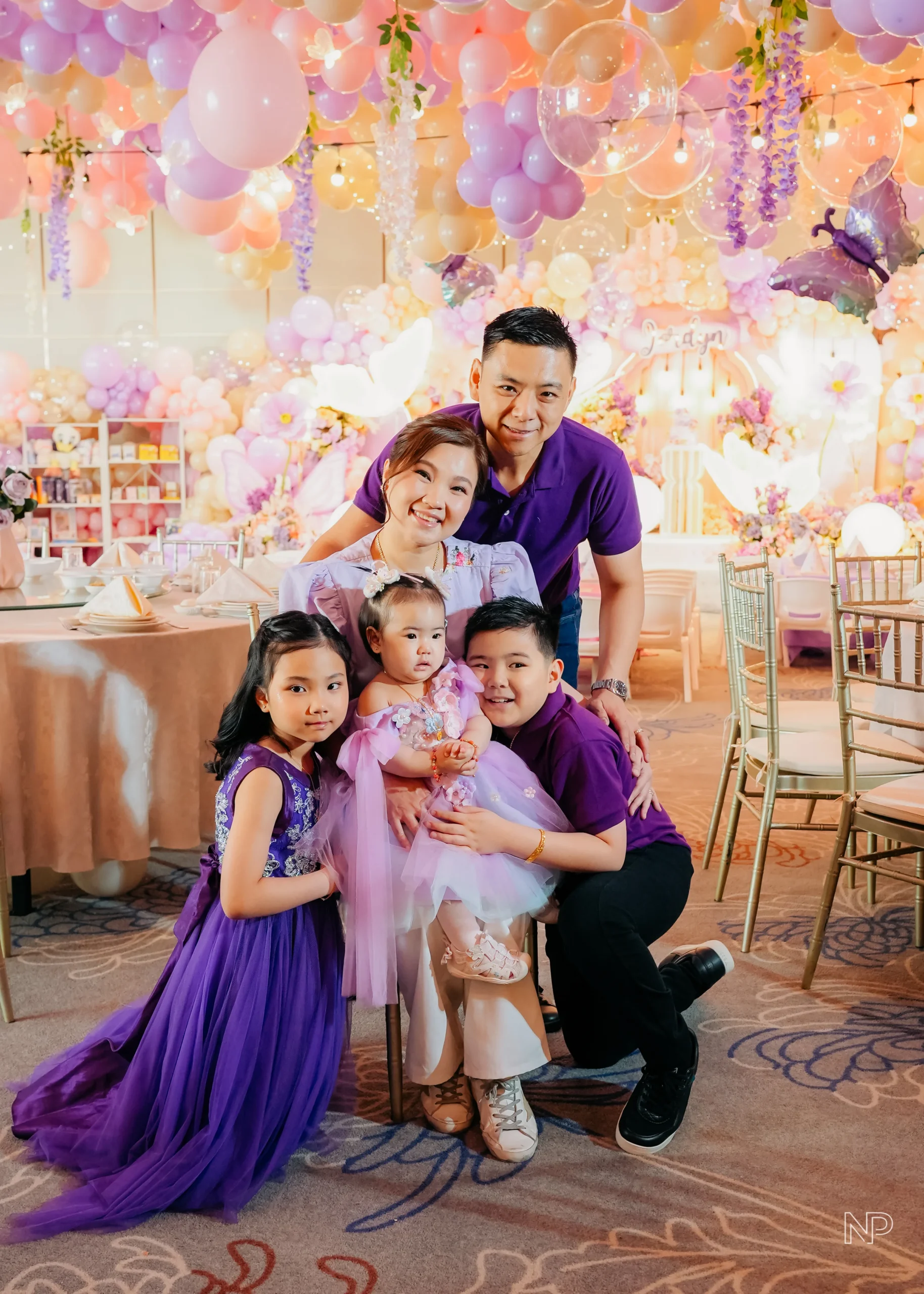 butterfly garden theme kiddie party styling Metro Manila | butterfly birthday party setup Philippines | cute pastel color party decorations Manila | best party stylist Metro Manila