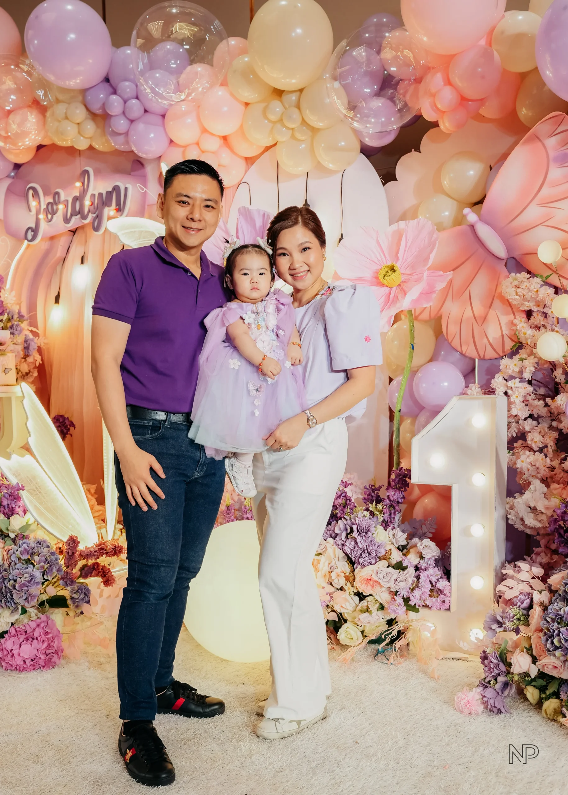 butterfly garden theme kiddie party styling Metro Manila | butterfly birthday party setup Philippines | cute pastel color party decorations Manila | best party stylist Metro Manila