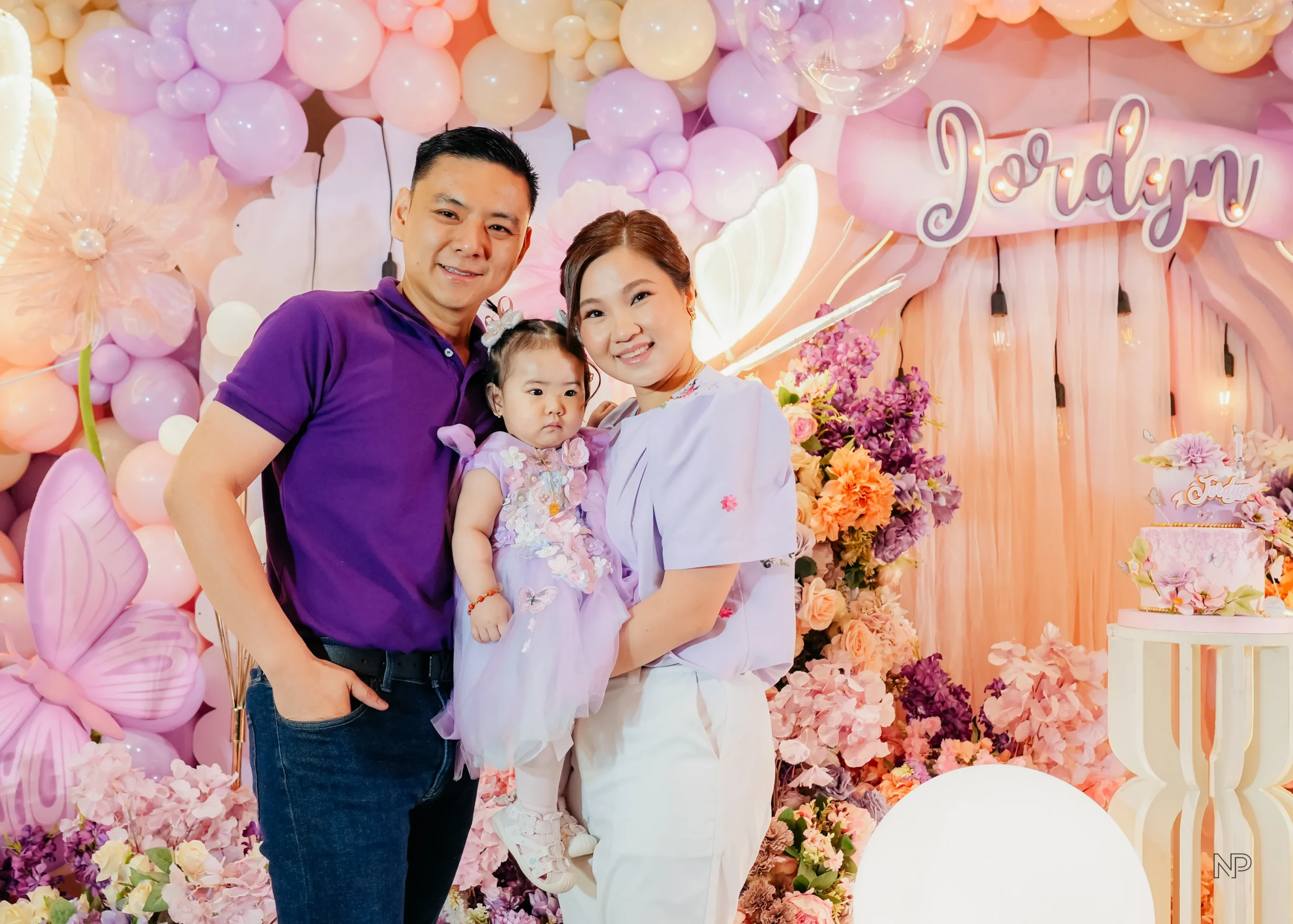 butterfly garden theme kiddie party styling Metro Manila | butterfly birthday party setup Philippines | cute pastel color party decorations Manila | best party stylist Metro Manila